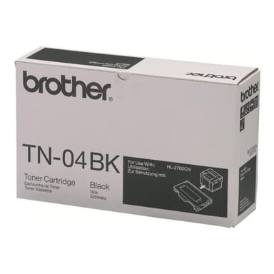 BROTHER TN04BK - Tonerpatrone - 1 x Schwarz - 10000 Seiten (TN-04BK)