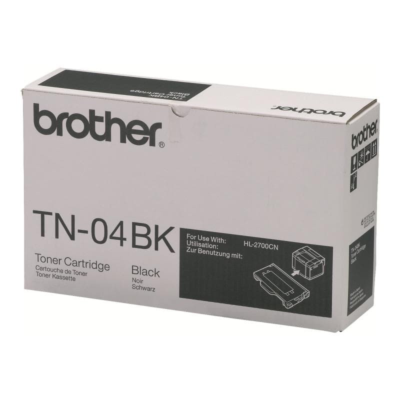 BROTHER TN04BK - Tonerpatrone - 1 x Schwarz - 10000 Seiten (TN-04BK)