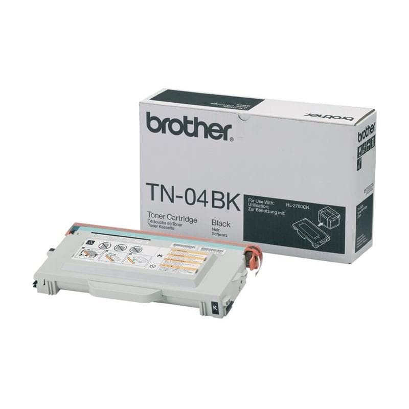 BROTHER TN04BK - Tonerpatrone - 1 x Schwarz - 10000 Seiten (TN-04BK)
