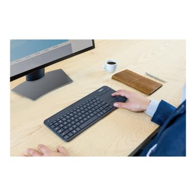 LOGITECH K400 Plus Keyboard, Belgium