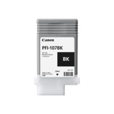 CANON PFI 107 BK Photo schwarz Tintenbehälter