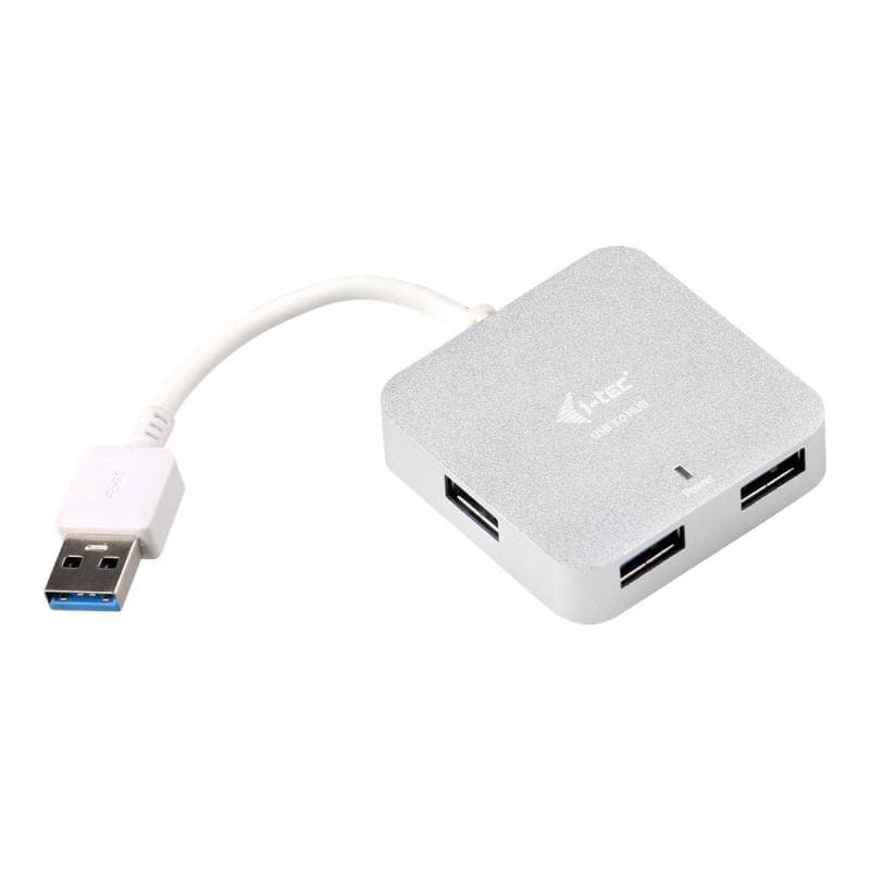 COMDIS I-TEC USB 3.0 Metal Passive HUB 4 Port ohne Netzteil ideal fuer Notebook Ultrabook Tablet PC