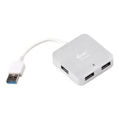 COMDIS I-TEC USB 3.0 Metal Passive HUB 4 Port ohne Netzteil ideal fuer Notebook Ultrabook Tablet PC