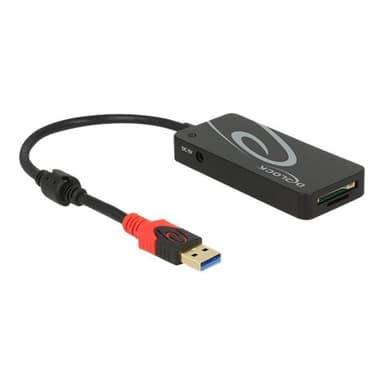 DELOCK USB3.1 Hub Type-A -> 3x USB Typ-A + 2 Slot Card Reader