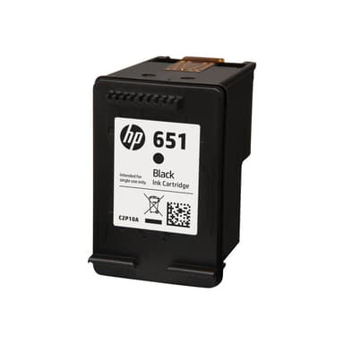 HP 651 Schwarz Ink Advantage Tintenpatrone