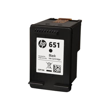 HP 651 Schwarz Ink Advantage Tintenpatrone
