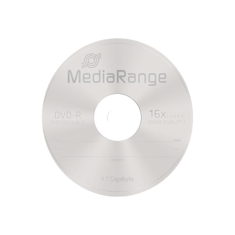 MediaRange DVD-R 16x Slimcase Pack 5