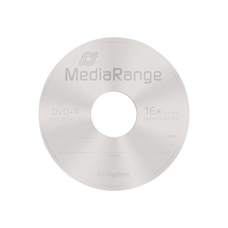 MediaRange DVD+R 16x Slimcase Pack 5