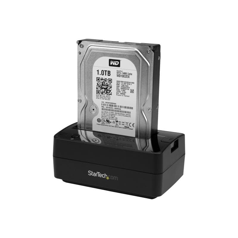 STARTECH.COM Dockingstation für 6,35cm/8,89cm 2,5/3,5Zoll SATA Laufwerke - USB 3.1 (USB-A, USB-C) od