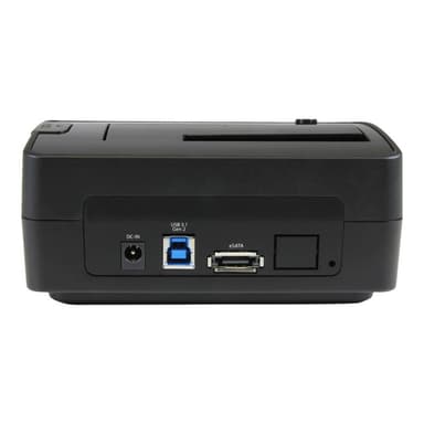 STARTECH.COM Dockingstation für 6,35cm/8,89cm 2,5/3,5Zoll SATA Laufwerke - USB 3.1 (USB-A, USB-C) od