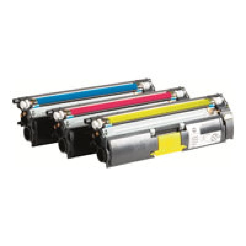 KONICA MINOLTA Toner Value Kit 3er Pack Gelb, Cyan, Magenta Tonerpatrone