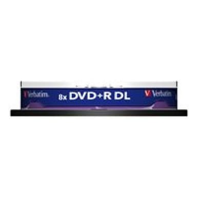 Verbatim DVD+R 8.5GB DL 8x, 10er Spindel