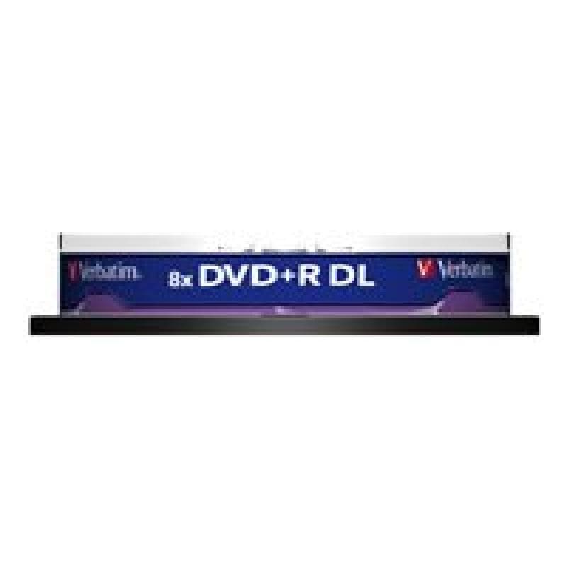 Verbatim DVD+R 8.5GB DL 8x, 10er Spindel