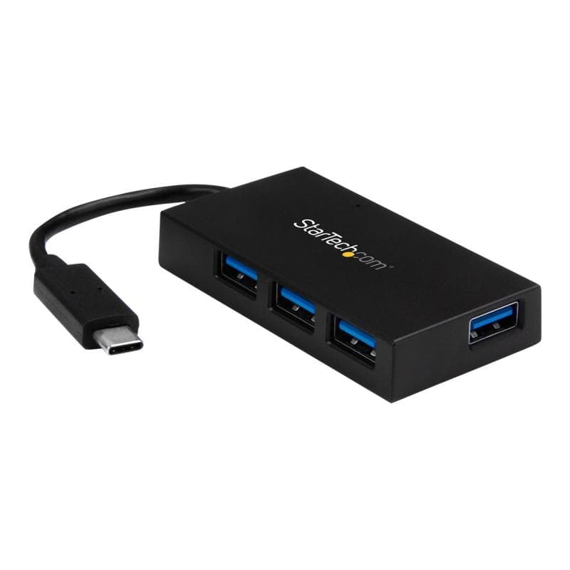 STARTECH.COM 4 Port USB 3.0 Hub - USB-C zu 4x USB-A - Kompakter USB C Hub - USB Typ C Hub - USB Hub