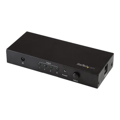 STARTECH.COM 4 Port HDMI Automatic Switch - 4K HDMI Switch Box - Ultra HD 4k 60Hz