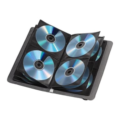 HAMA Felt CD / DVD 48 Grau 95676