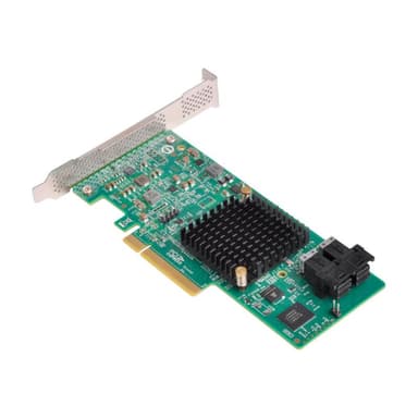 SILVERSTONE SST-ECS05 RAID-Contr. PCIe x8 für 8x SAS/SATA (9311- (SST-ECS05)
