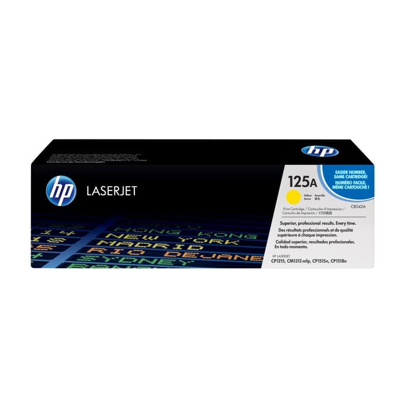 HP 125A Gelb LaserJet Tonerpatrone (CB542A)