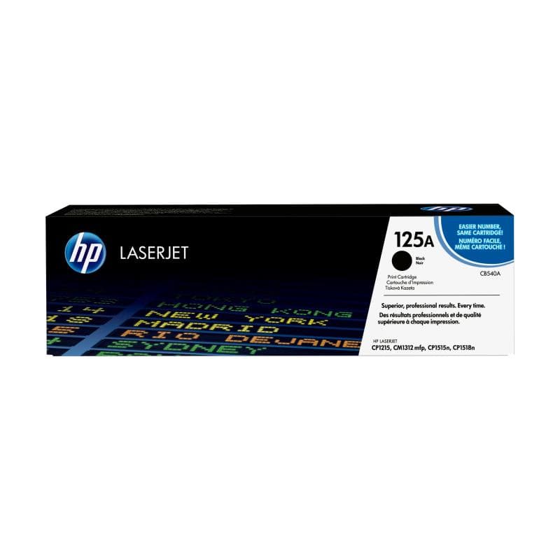HP 125A Schwarz LaserJet Tonerpatrone (CB540A)