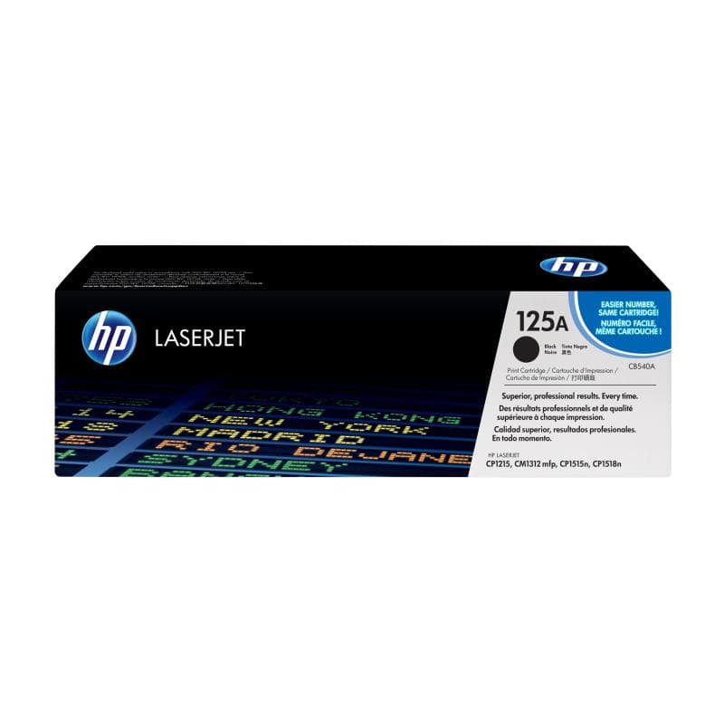 HP 125A Schwarz LaserJet Tonerpatrone (CB540A)