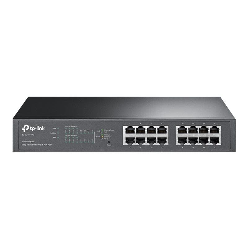 TP-LINK 16-Port Gigabit Easy Smart Switch with 8-Port PoE+