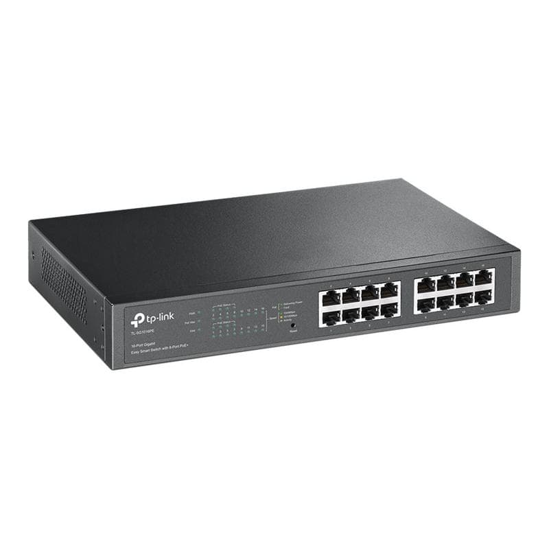 TP-LINK 16-Port Gigabit Easy Smart Switch with 8-Port PoE+