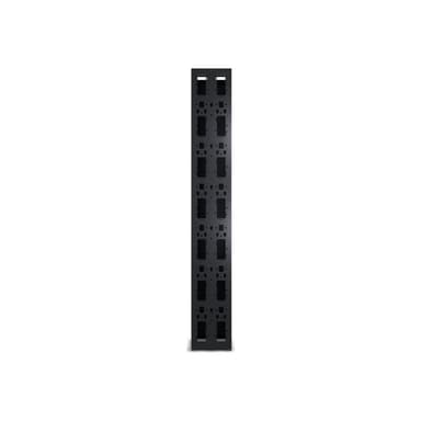 APC CDX Vertical Cable Management 213,36 cm x 30,48 cm 84 Zoll x 12 Zoll wide Single-Sided
