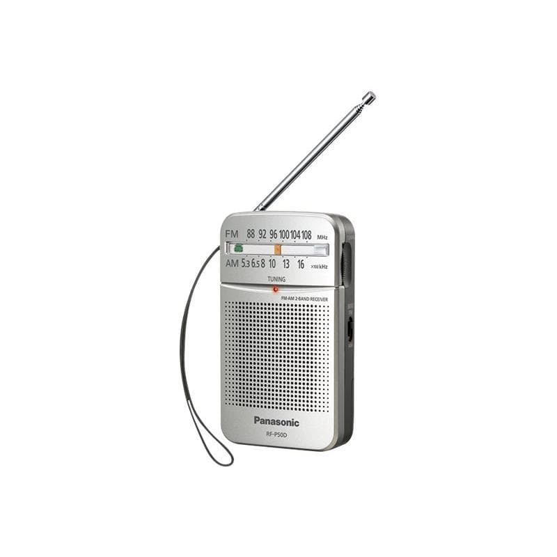 PANASONIC Taschenradio silber