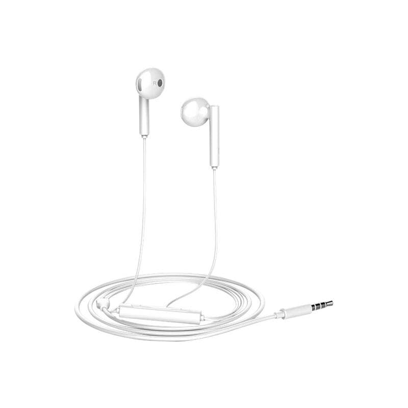 HUAWEI Half-In-Ear Kopfhörer mit Mikrofon AM115 weiß-kunststoff
