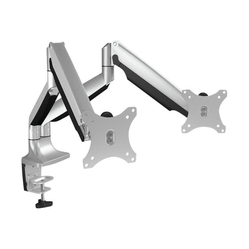 RAIDSONIC ICY BOX IB-MS504-T Monitorstaender mit Tischhalterung fuer zwei Monitore bis zu 81cm 32Zol