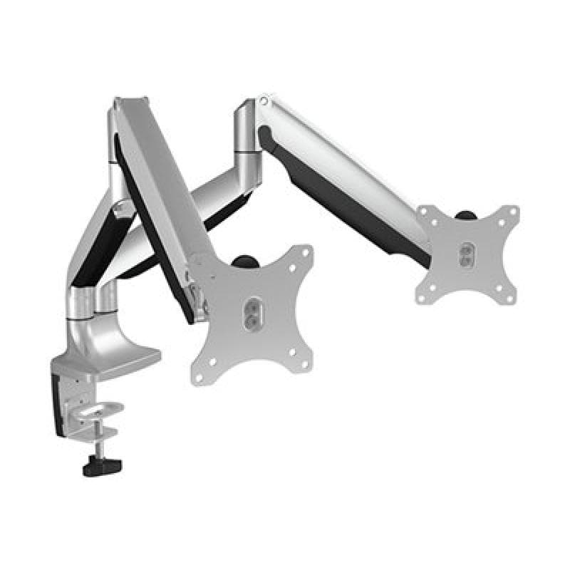 RAIDSONIC ICY BOX IB-MS504-T Monitorstaender mit Tischhalterung fuer zwei Monitore bis zu 81cm 32Zol