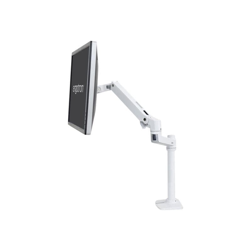 ERGOTRON LX LCD Arm fuer Tischmontage hoher Pfahl weiss fuer Display bis 31,3cm 32Zoll 3,2-11,3kg VE
