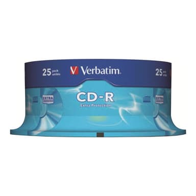 Verbatim Extra Protection CD-R 80min/700MB 52x, 25er Spindel