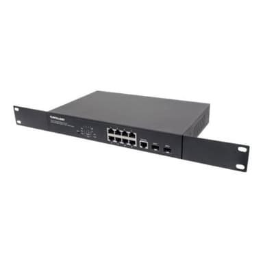 INTELLINET 8-Port Gigabit Ethernet PoE+ Web-Managed Switch