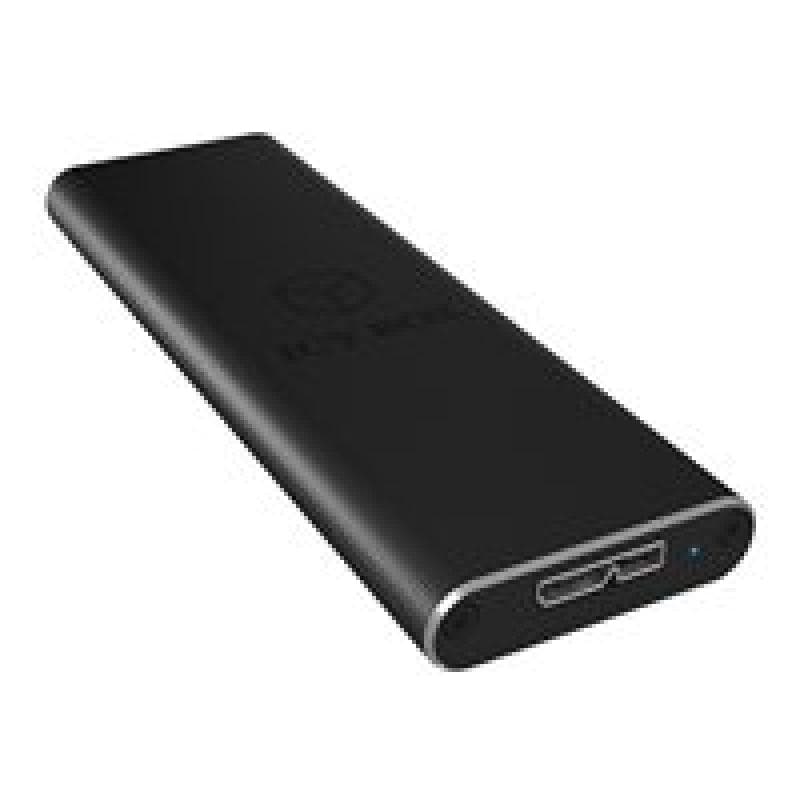 RAIDSONIC ICY BOX IB-183M2 - Externes USB 3.0 Gehaeuse fuer M.2 SATA SSD Datenuebertragungsraten von