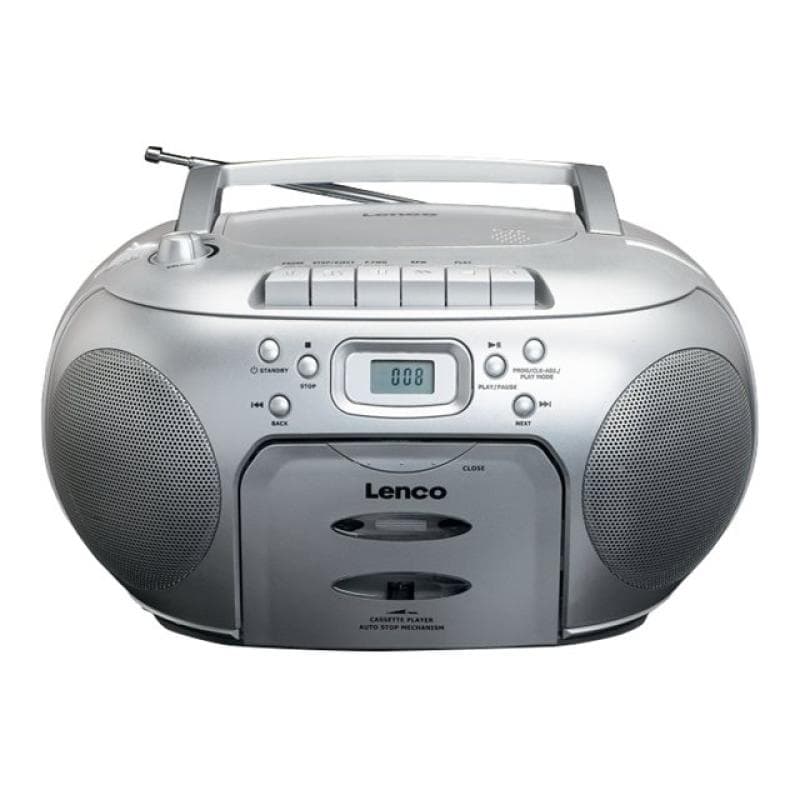 LENCO SCD-42 - FM - Spieler - CD - CD-R - CD-RW - Autostopp - Wiederholung - LCD - Wechselstrom/Batt