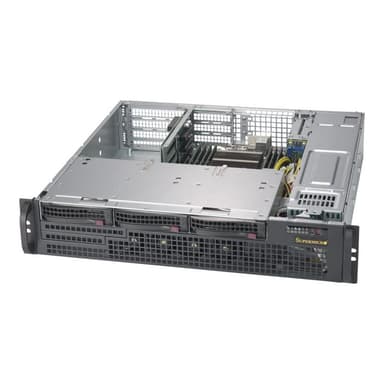 SUPERMICRO SuperChassis 825MBTQC-R802WB, 2U, Power Supply 800W redundant, 3x 3.5″ hot-swap, 4x 40 mm