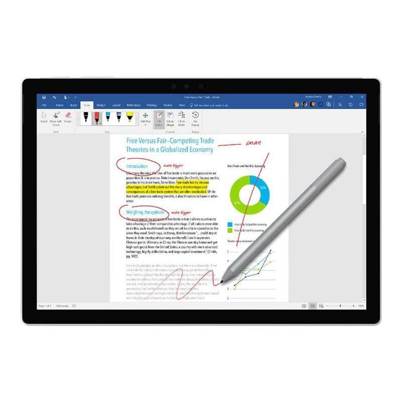 MS Surface Pro Pen V4 Commercial SC Hardware Silver (DA) (FI) (NO) (SV)