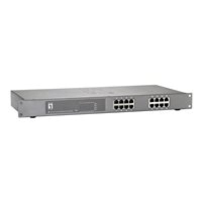 LEVEL ONE LevelOne FEP-1612W120 16-Port Fast Ethernet PoE Switch