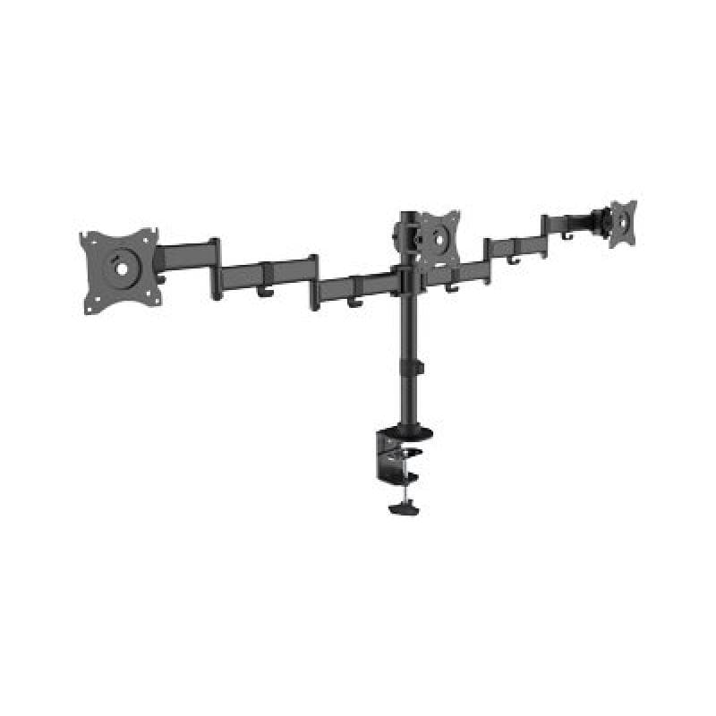 EQUIP Tischhalterung 13″-27″ LCD VESA f. 3 Monitore