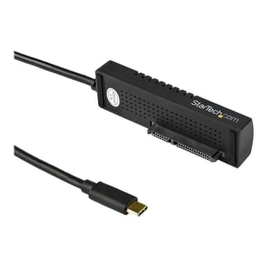 STARTECH.COM USB-C auf SATA Adapter Kabel - für 6,35/8,89cm 2,5/3,5zoll SATA SSD/HDD Laufwerke 10Gbi