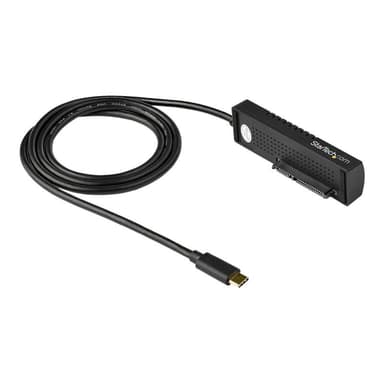 STARTECH.COM USB-C auf SATA Adapter Kabel - für 6,35/8,89cm 2,5/3,5zoll SATA SSD/HDD Laufwerke 10Gbi
