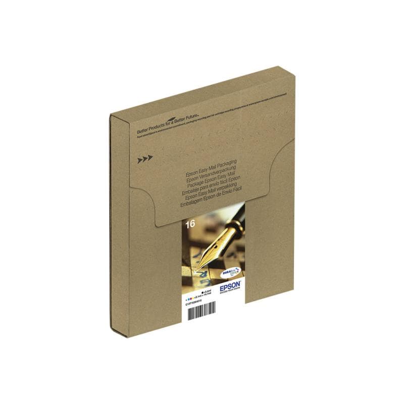 EPSON 16 Multipack Easy Mail Packaging 4er Pack Schwarz, Gelb, Cyan, Magenta Tintenpatrone