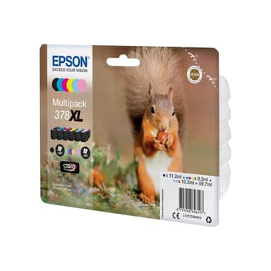 EPSON 378XL Multipack 6er Pack XL Schwarz, Gelb, Cyan, Magenta, hell Magenta, hell Cyan