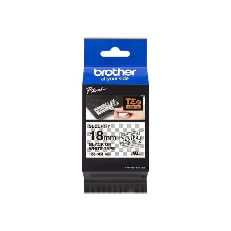 BROTHER Schriftbandkassette Weiß/Schwarz