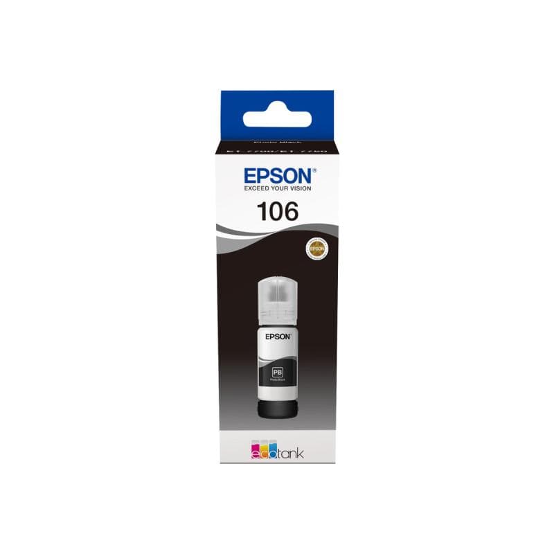 EPSON 106 Photo schwarz Tintenbehälter