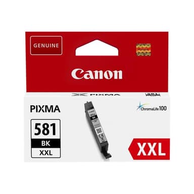 CANON CLI 581BK XXL Größe XXL Schwarz Tintenbehälter