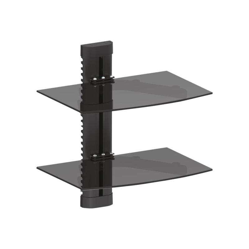 INLINE Wandhalterung, für DVD, Bluray, Sat-Receiver, bis 8kg, schwarz
