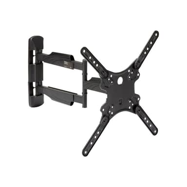 STARTECH.COM Flachbildfernseher Wandhalterung für 32 - 55 Zoll Monitore - Schwenkbarer Arm - TV Halt
