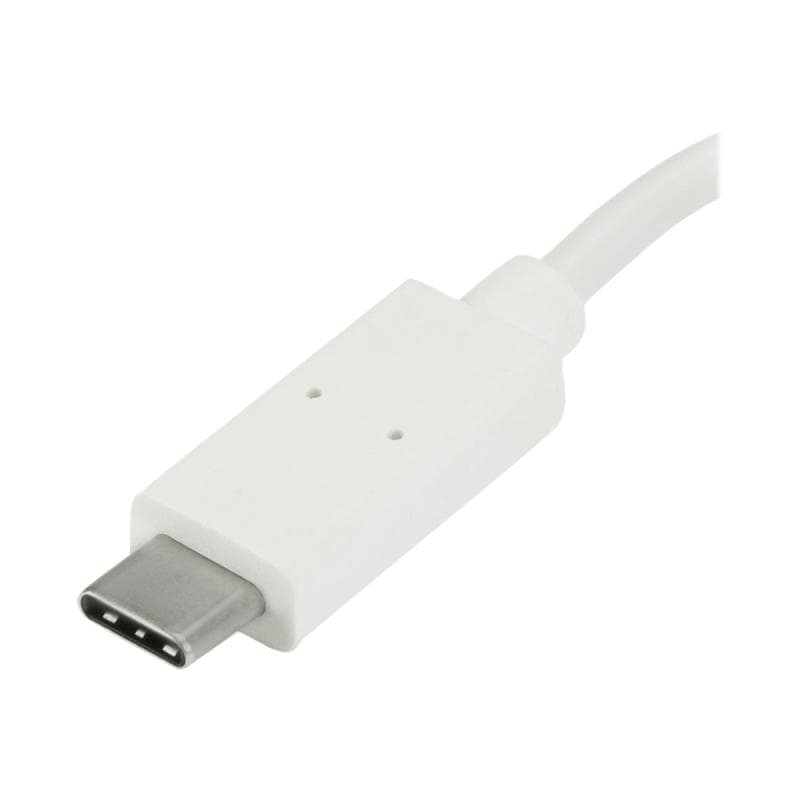 STARTECH.COM 4 Port USB-C Hub - USB C und 3x USB-A - USB 3.0 Hub - Weiss - 4 Port USB Hub - USB Port
